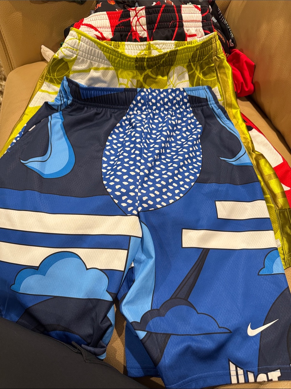 Nike Boys XL 3 pair  Graphic Athletic Shorts with Accents